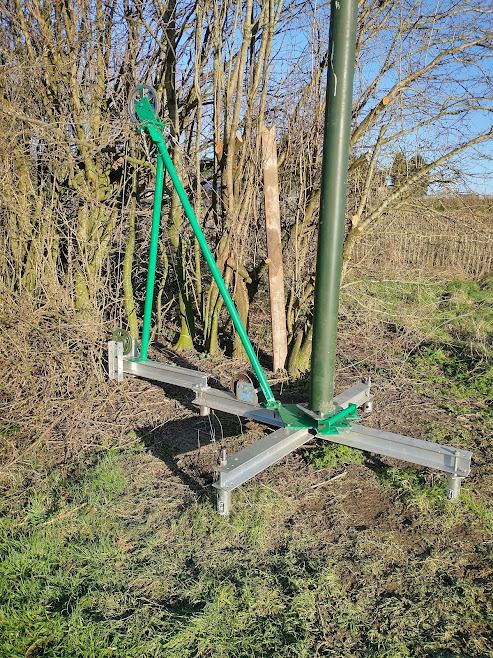 Fundament der Wetterstation