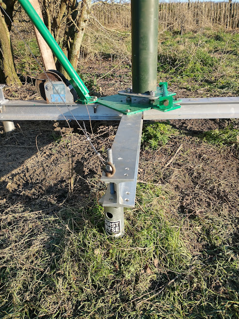 Fundament der Wetterstation